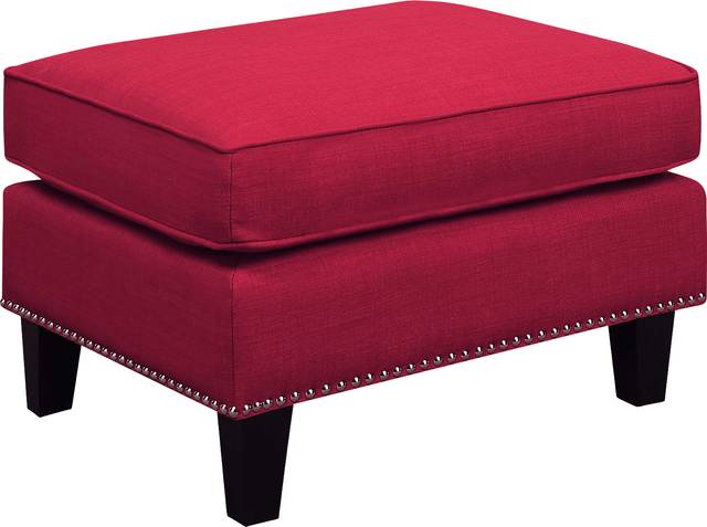 Bazemore Berry Ottoman - Thumbnail - Image 1