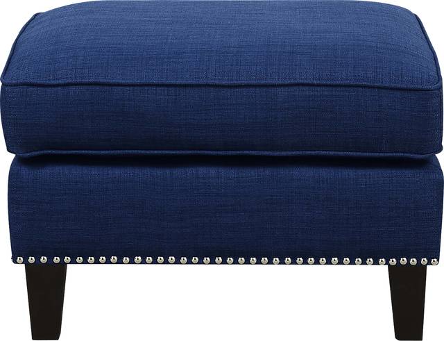 Bazemore Blue Ottoman - Thumbnail - Image 5