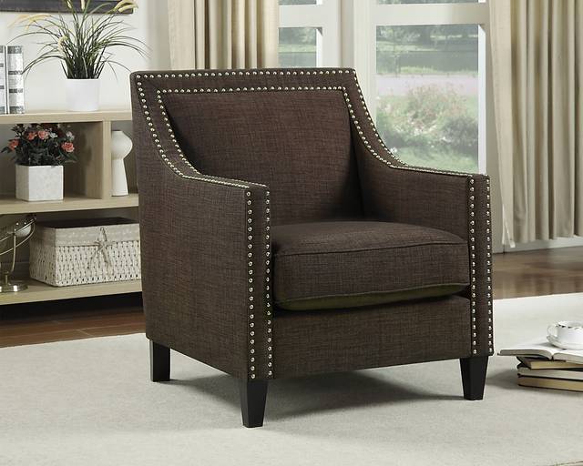 Bazemore Brown Accent Chair - Thumbnail - Image 2