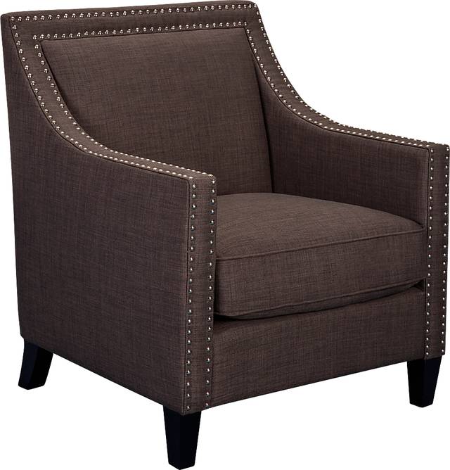 Bazemore Brown Accent Chair - Thumbnail - Image 1
