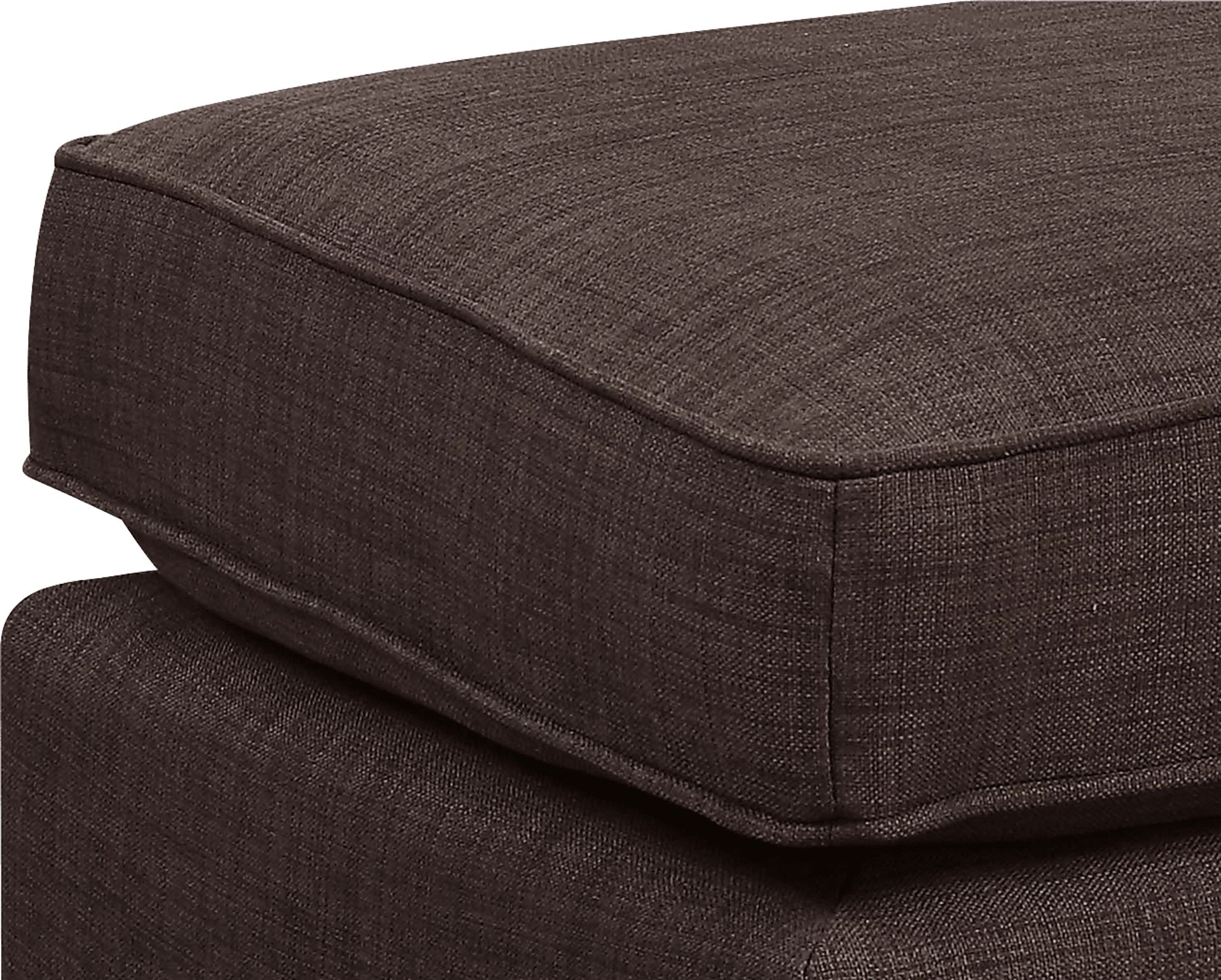 Bazemore Brown Ottoman - Image 4