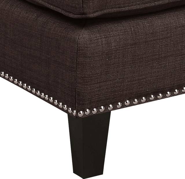 Bazemore Brown Ottoman - Thumbnail - Image 5