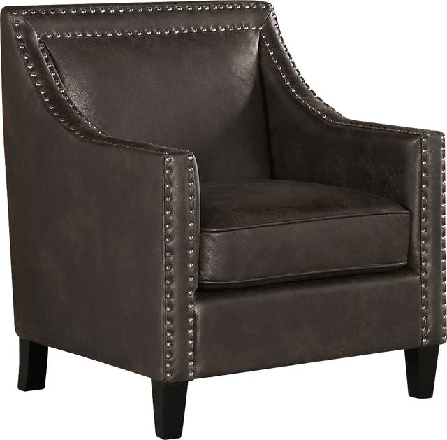 Bazemore Espresso Accent Chair - Thumbnail - Image 1