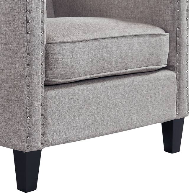 Bazemore Gray Accent Chair - Thumbnail - Image 4