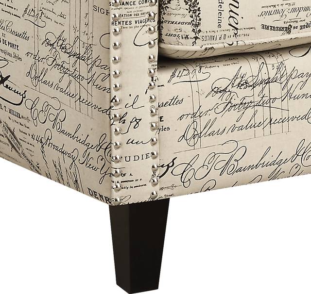 Bazemore Off-White Accent Chair - Thumbnail - Image 5