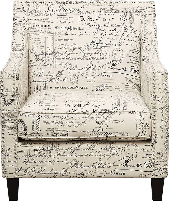 Bazemore Off-White Accent Chair - Thumbnail - Image 6