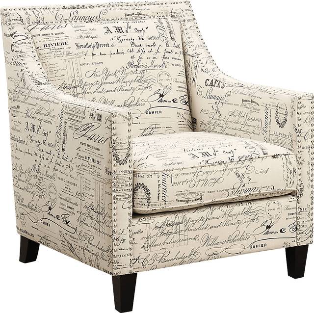Bazemore Off-White Accent Chair - Thumbnail - Image 1