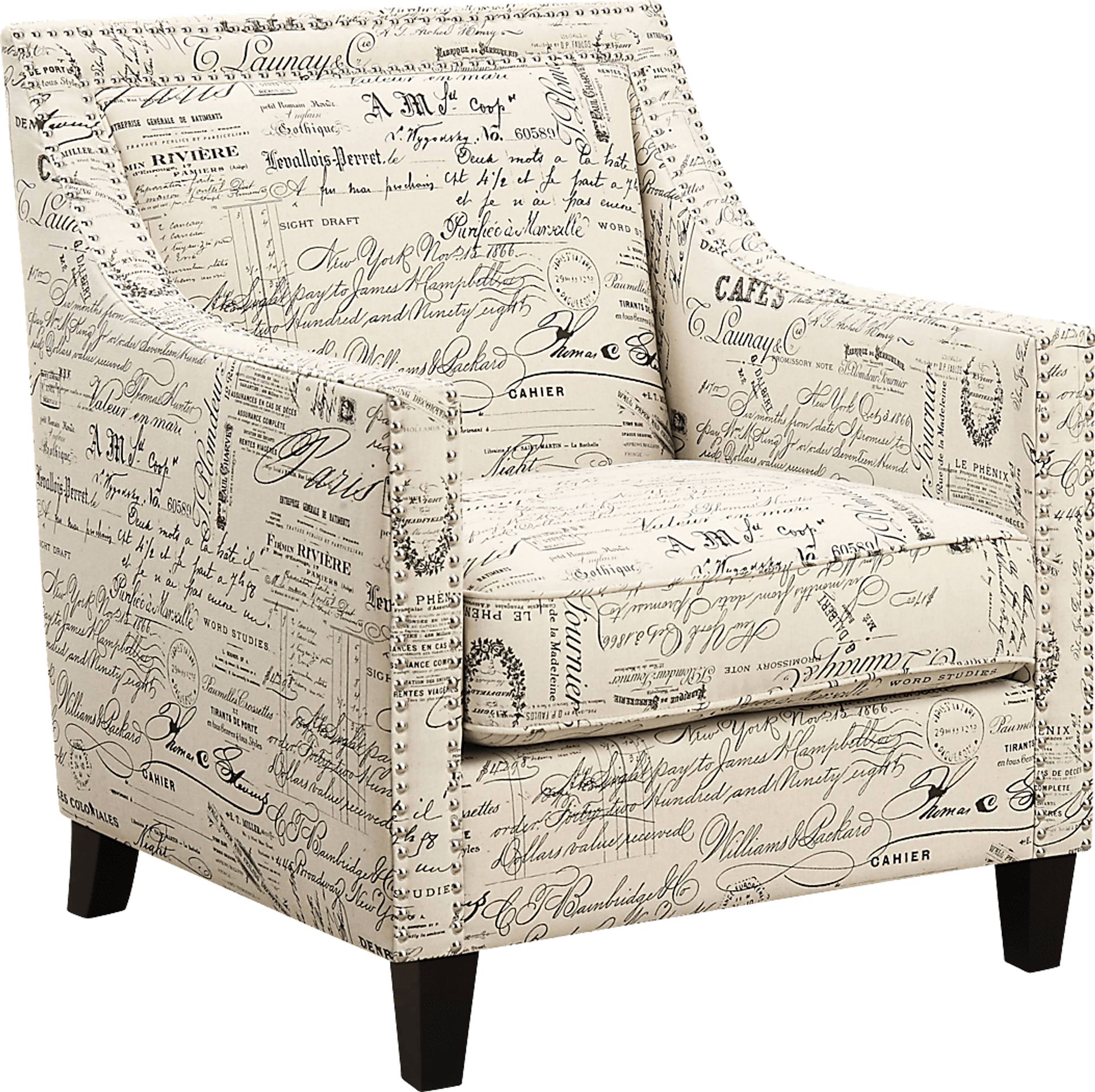 Bazemore Off-White Accent Chair - Image 1