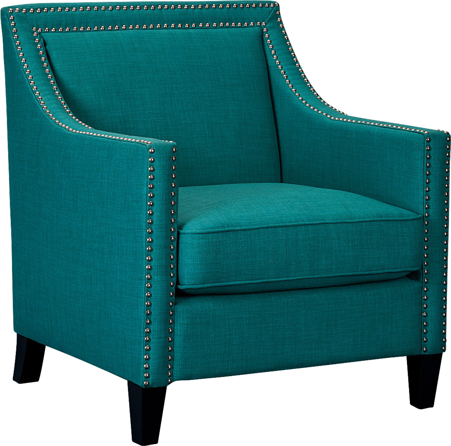 Bazemore Teal Accent Chair - Image 1