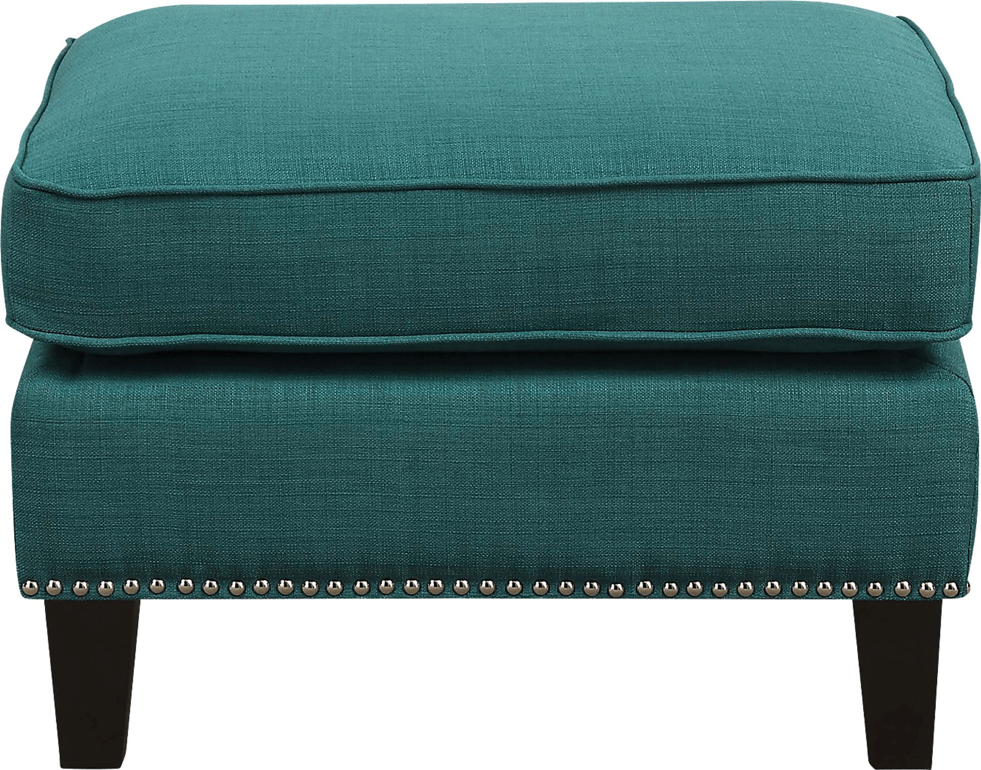 Bazemore Teal Ottoman - Image 3