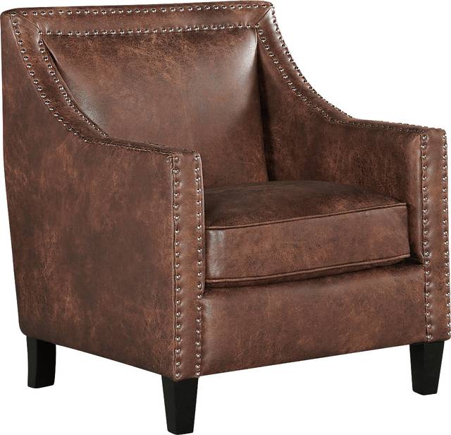 Bazemore Toffee Accent Chair - Thumbnail - Image 1