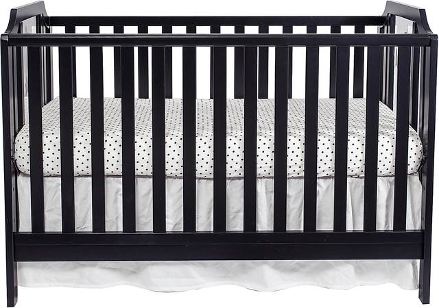 Kids Bazzele Black Convertible Crib - Thumbnail - Image 2