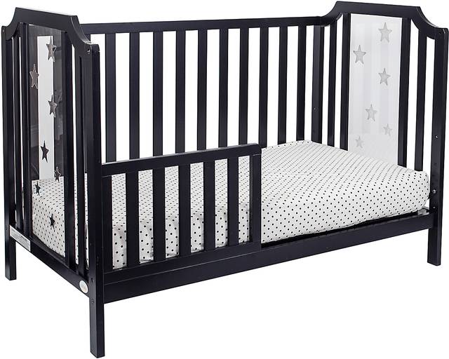 Kids Bazzele Black Convertible Crib - Thumbnail - Image 3