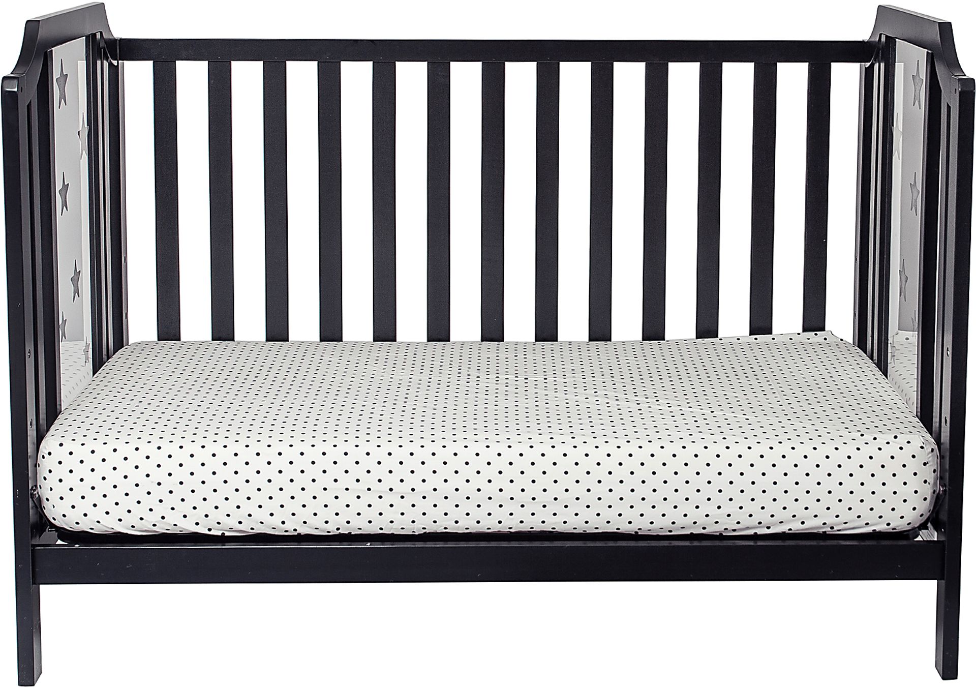Kids Bazzele Black Convertible Crib - Image 6
