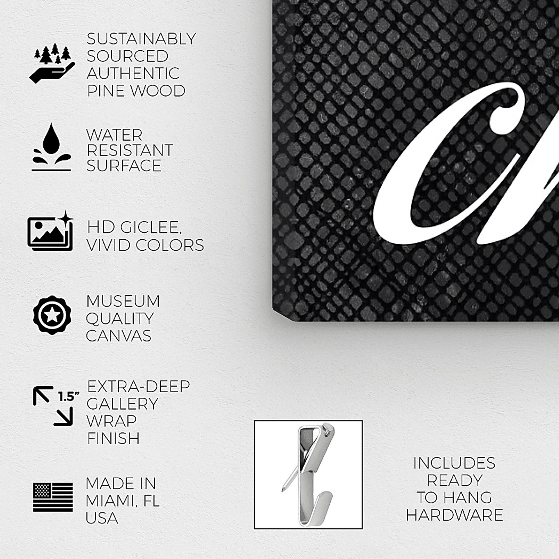 Be In Style Black Artwork - Image 4