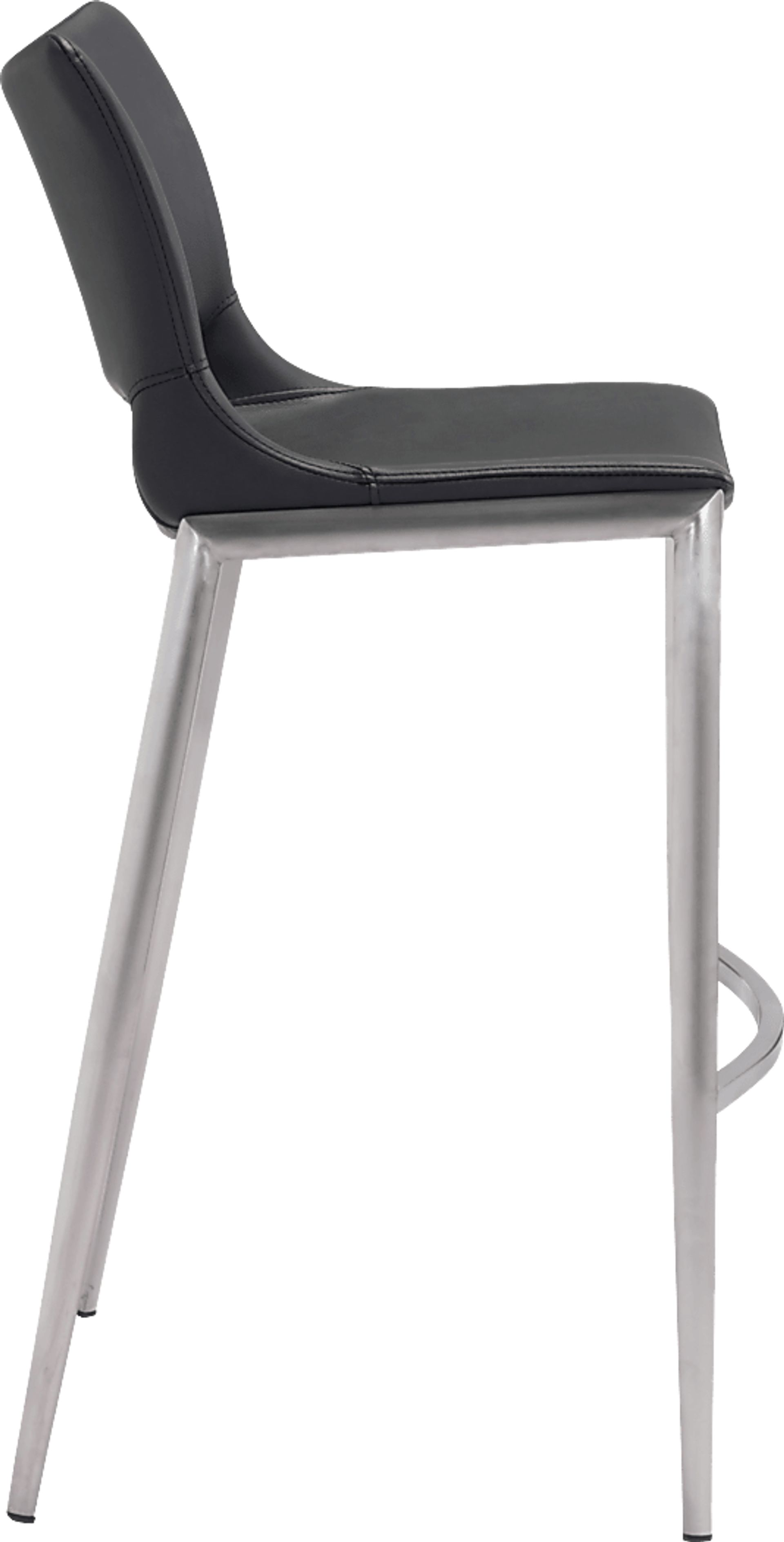 Beacher Black Barstool, Set of 2 - Image 2