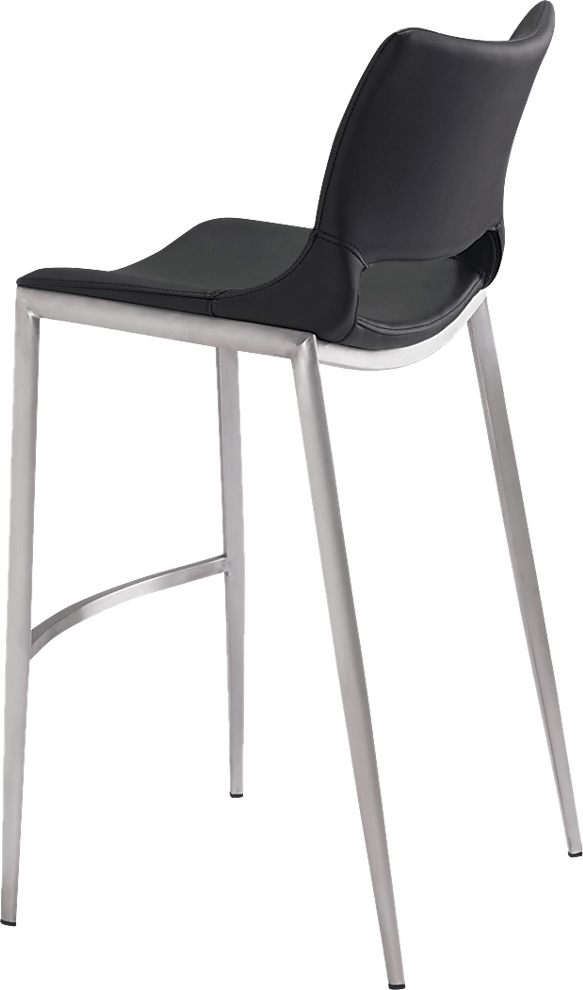 Beacher Black Barstool, Set of 2 - Image 5