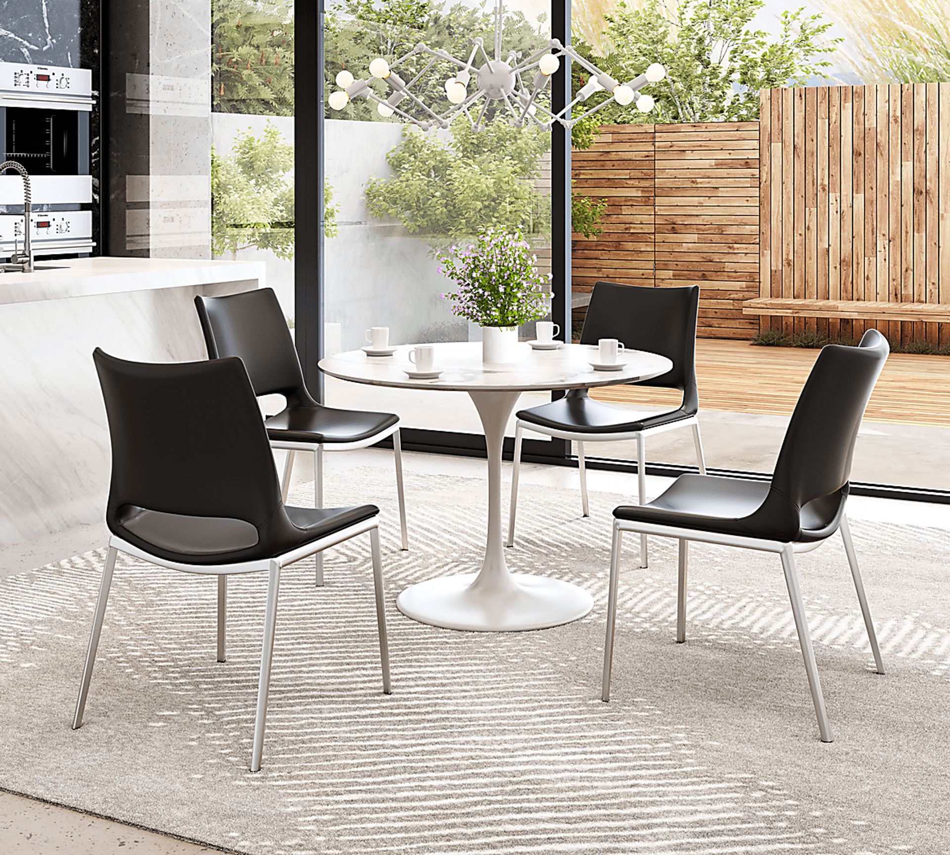 Beacher Black Side Chair, Set of 2 - Image 6