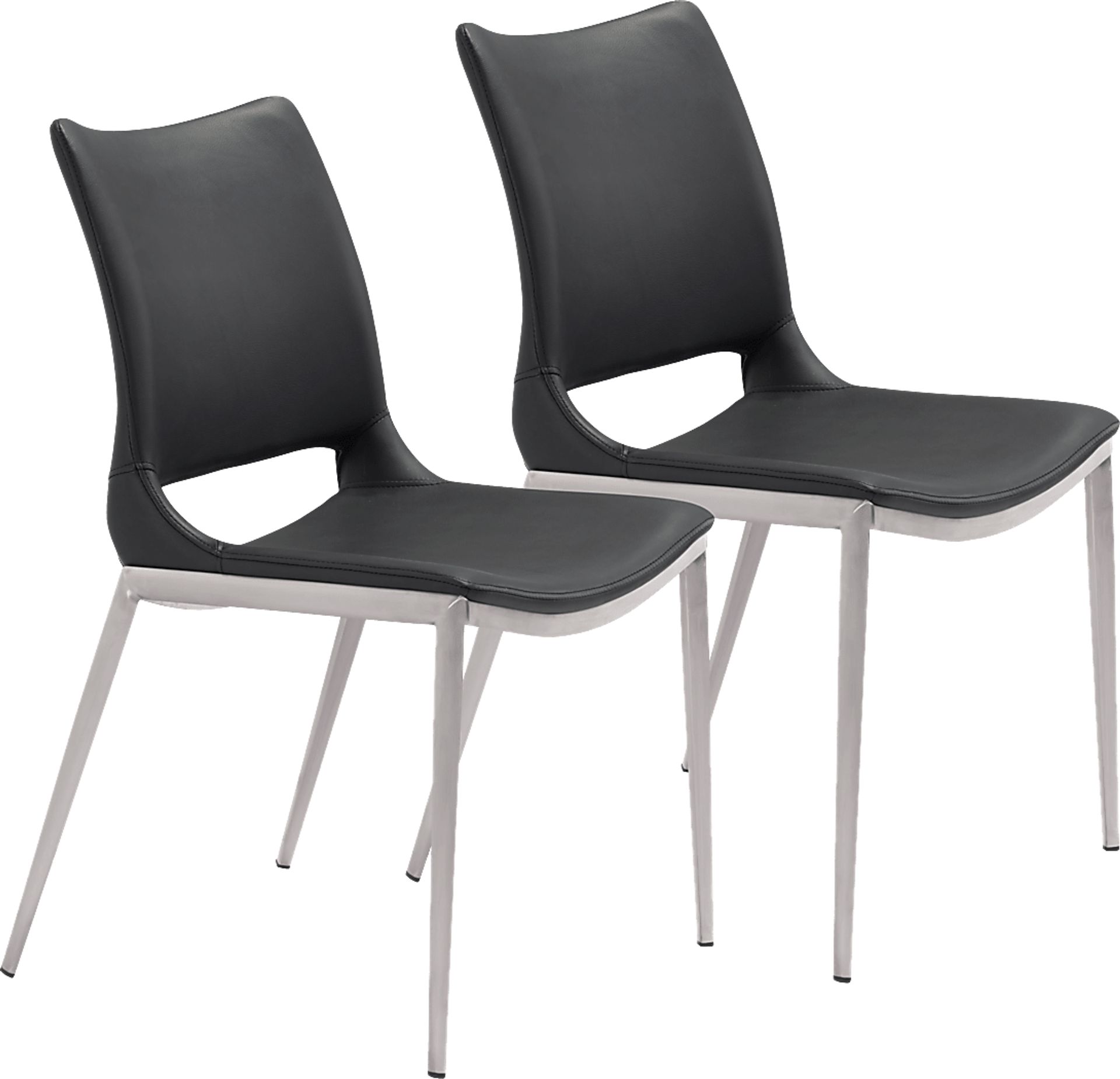 Beacher Black Side Chair, Set of 2 - Image 1