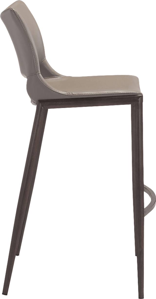 Beacher Gray Barstool, Set of 2 - Thumbnail - Image 2