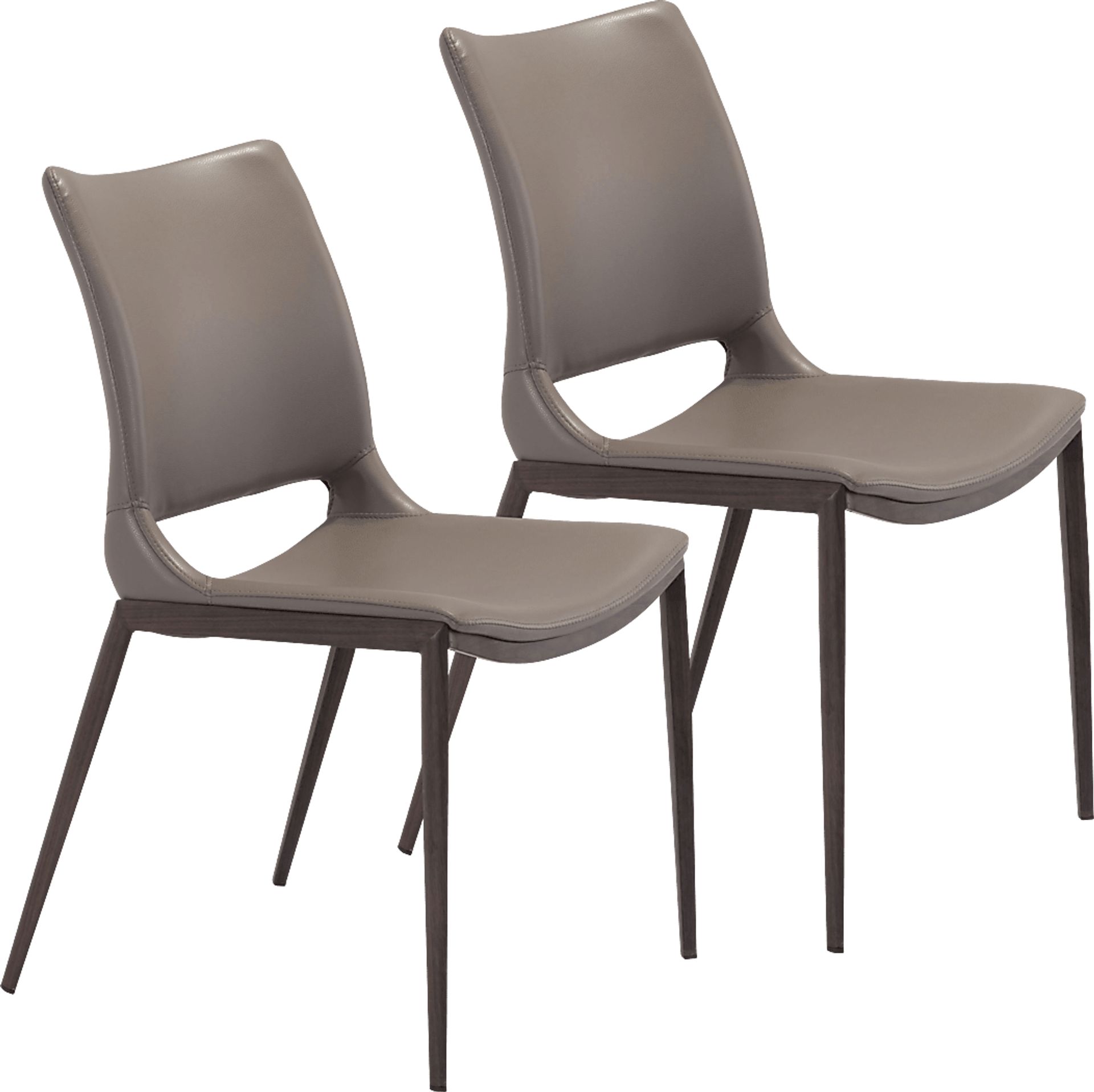 Beacher Gray Side Chair, Set of 2 - Image 1