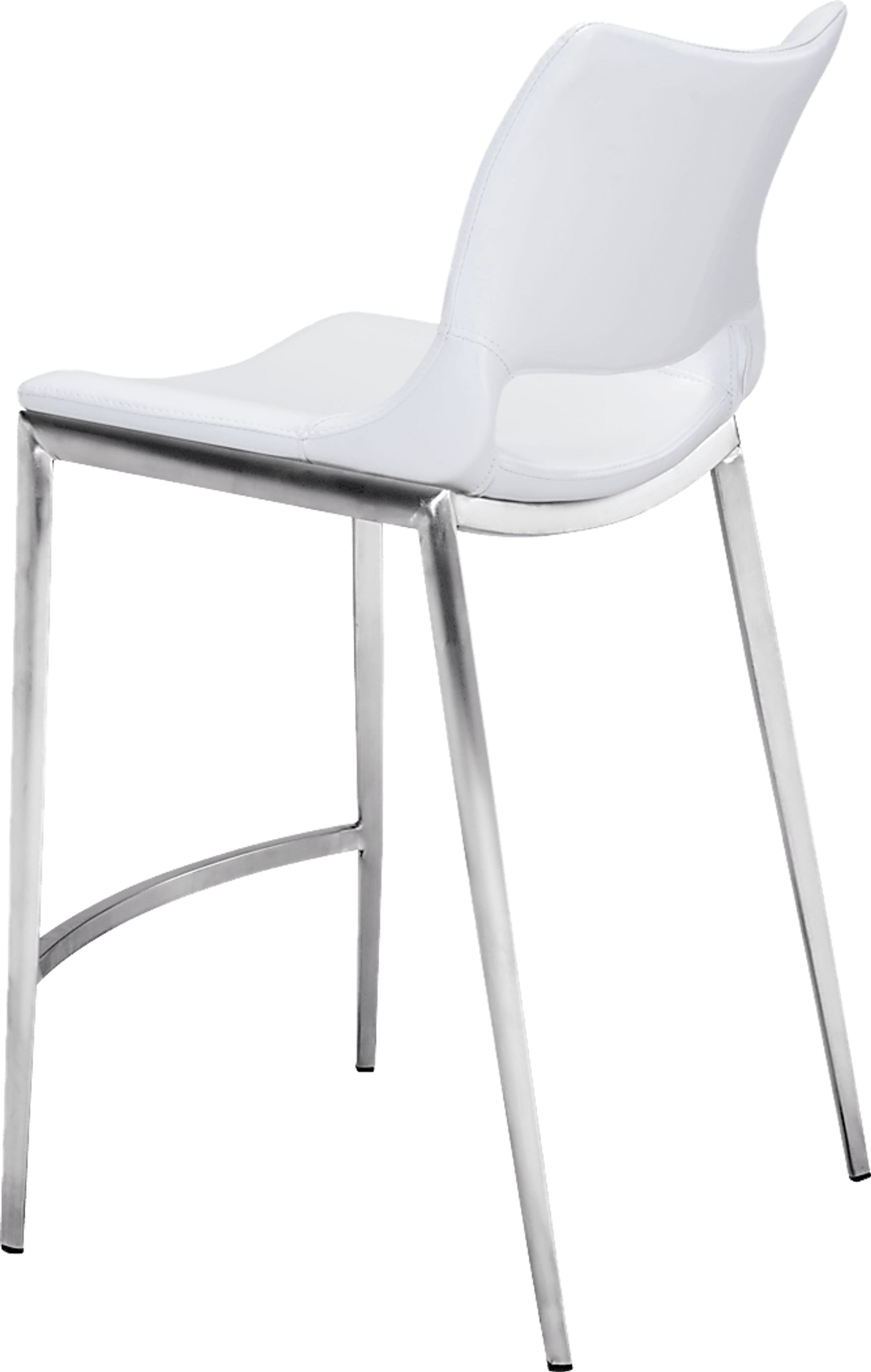 Beacher White Counter Height Stool, Set of 2 - Image 4