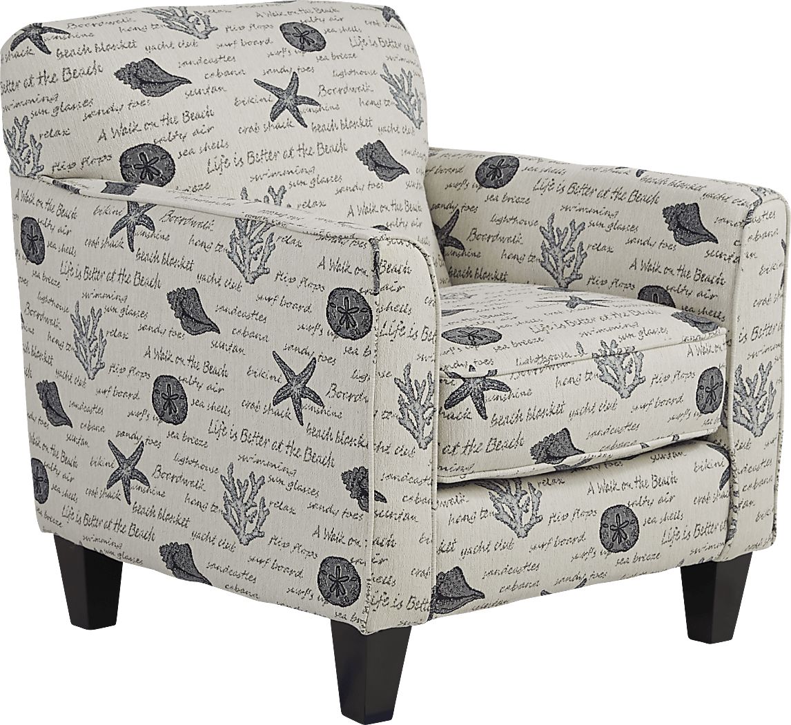 Beach fabric 2024 accent chairs