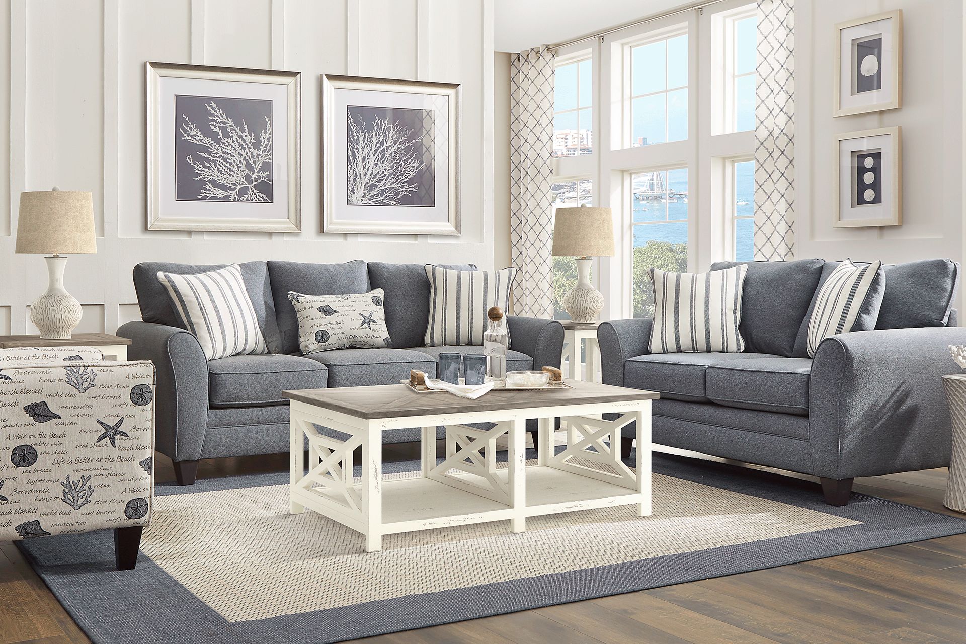 Beachfront Marine 5 Pc Living Room - Image 1
