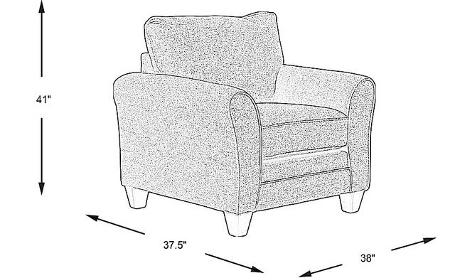 Dimension Image. Please refer to the Dimension Tab on this page for dimension details.