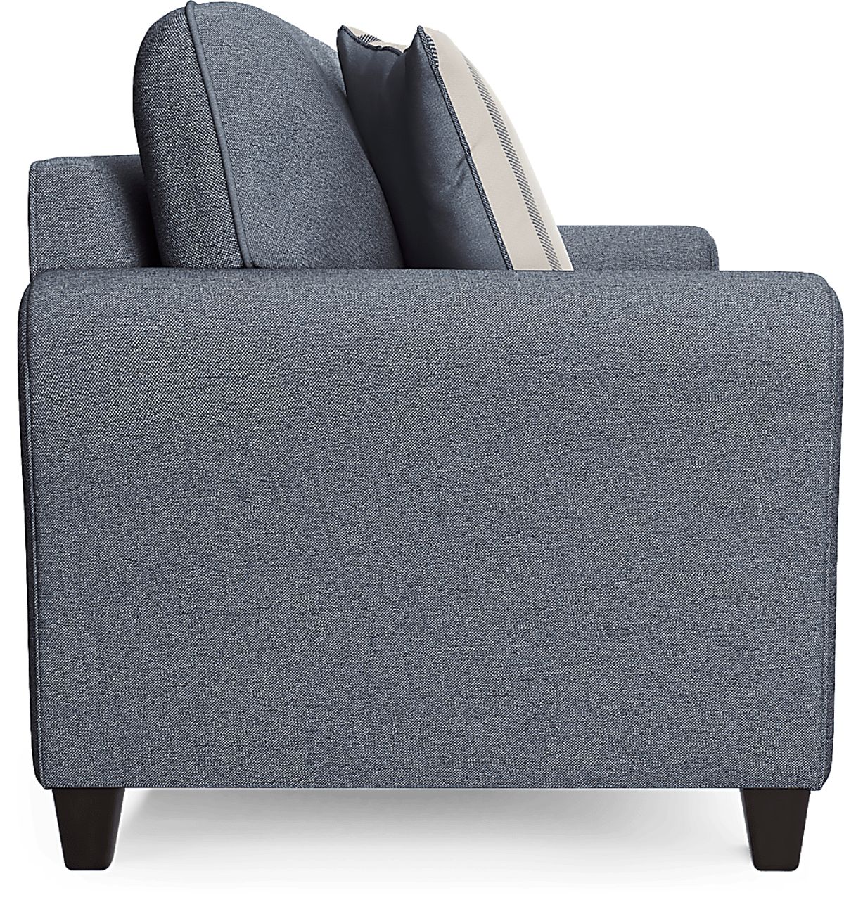 Beachfront Marine Blue Polypropylene Fabric Premium Sleeper Sofa