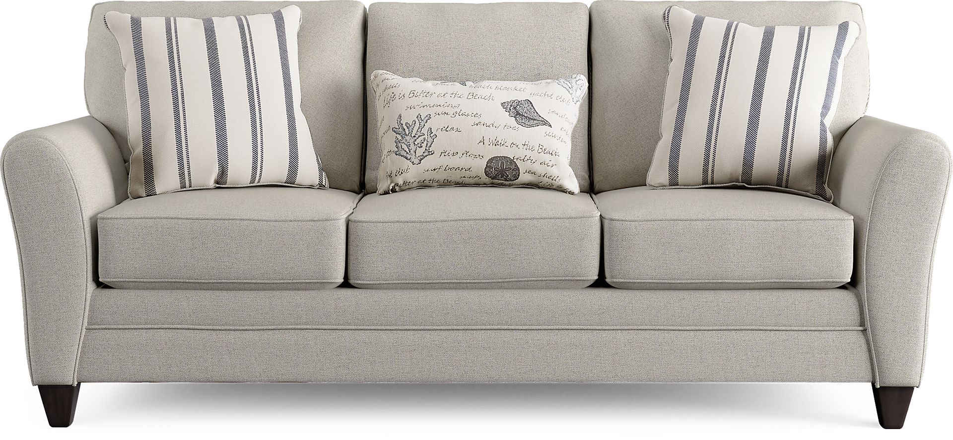 Beachfront Silver Gel Foam Sleeper - Image 1
