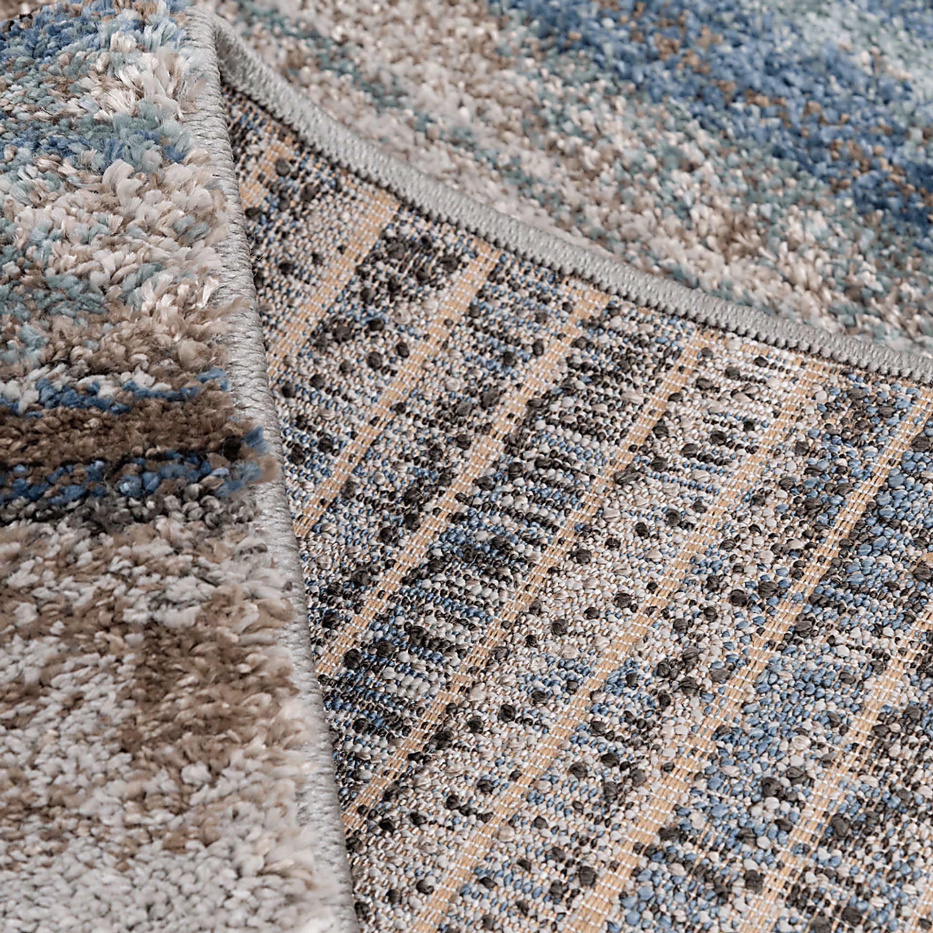 Beachglass Blue 6'6 x 9'6 Rug - Image 4