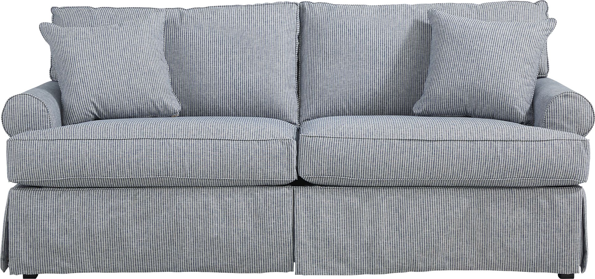 Beachside Walk Denim Sleeper Sofa - Image 1