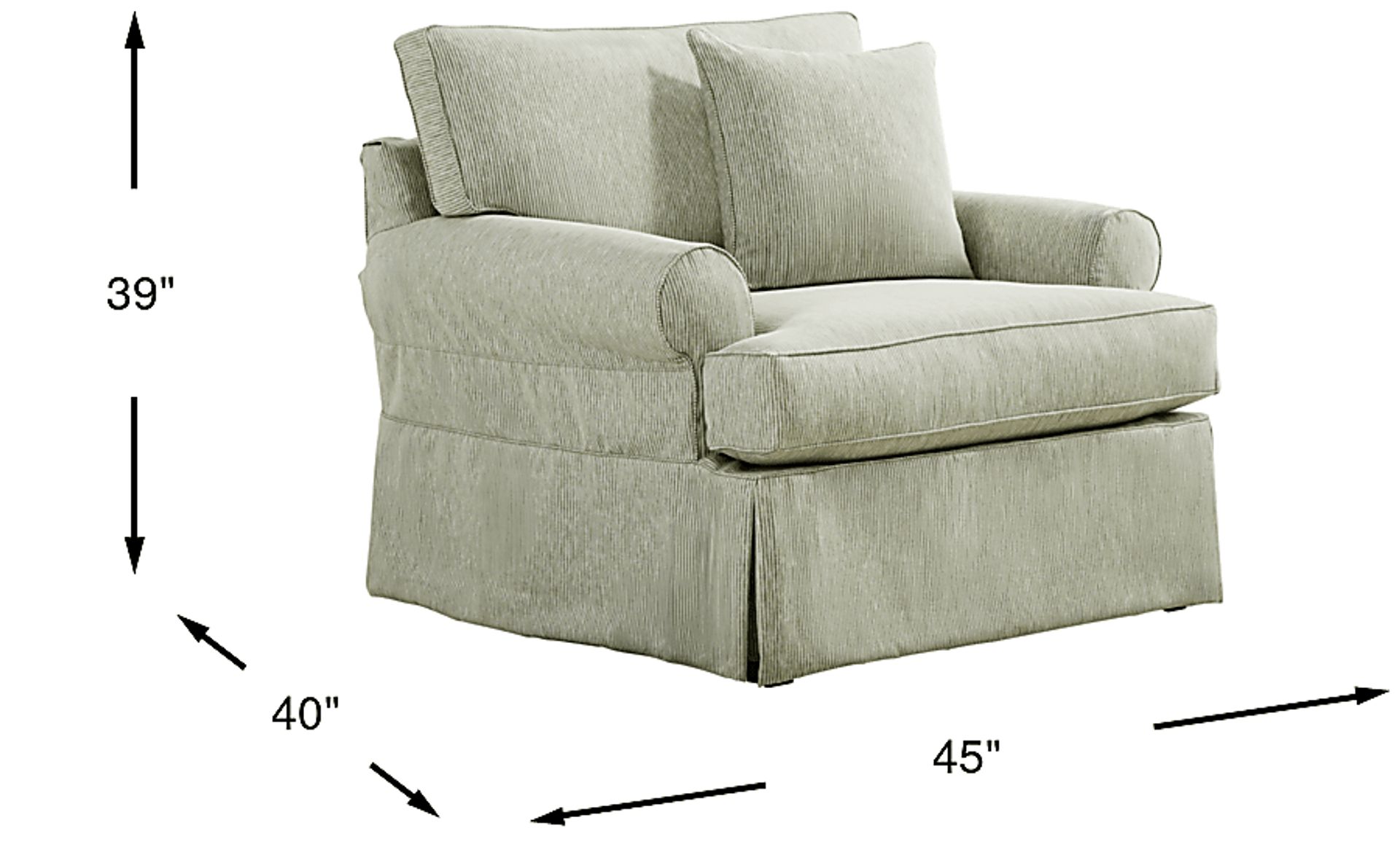 Dimension Image. Please refer to the Dimension Tab on this page for dimension details.