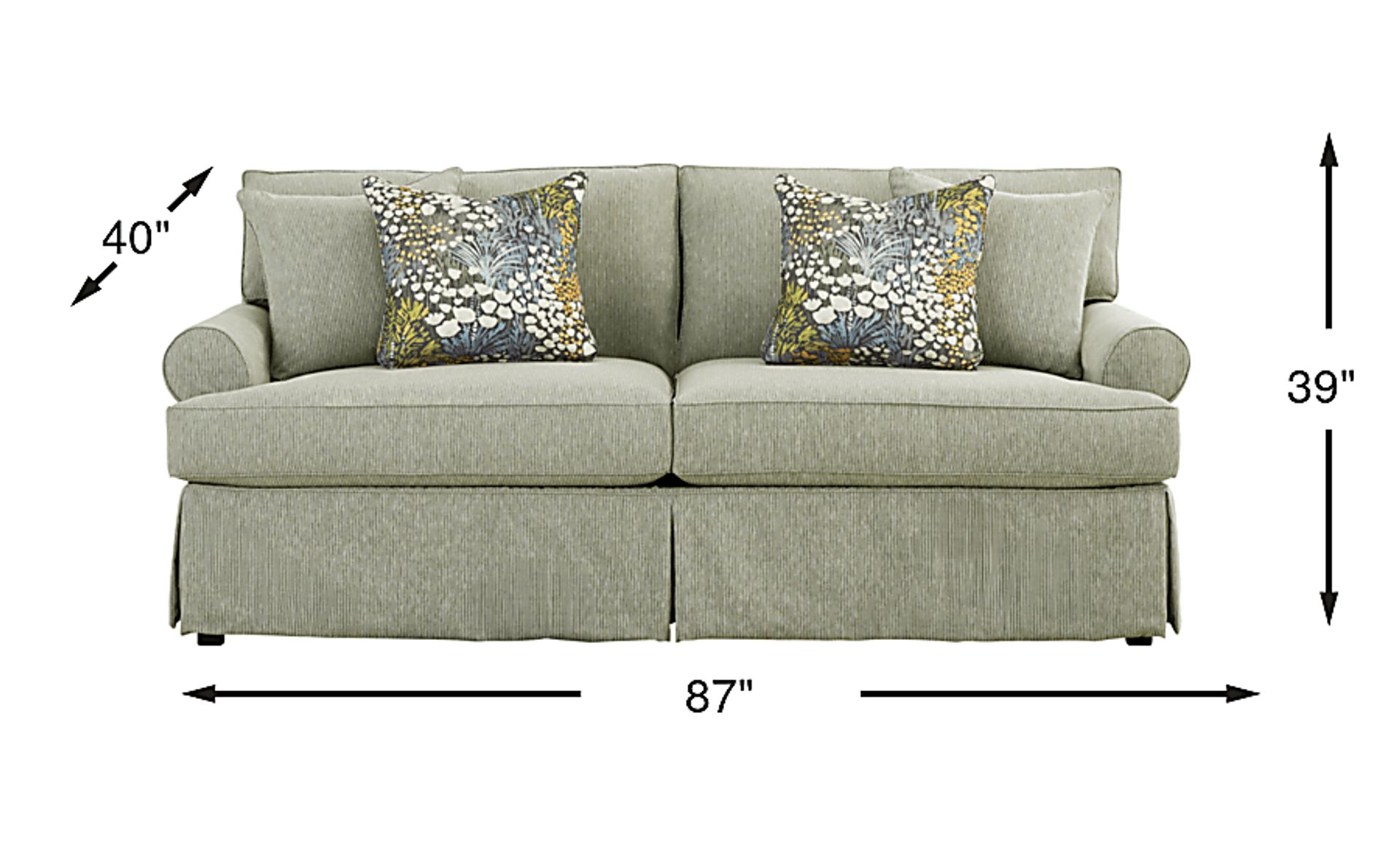 Dimension Image. Please refer to the Dimension Tab on this page for dimension details.