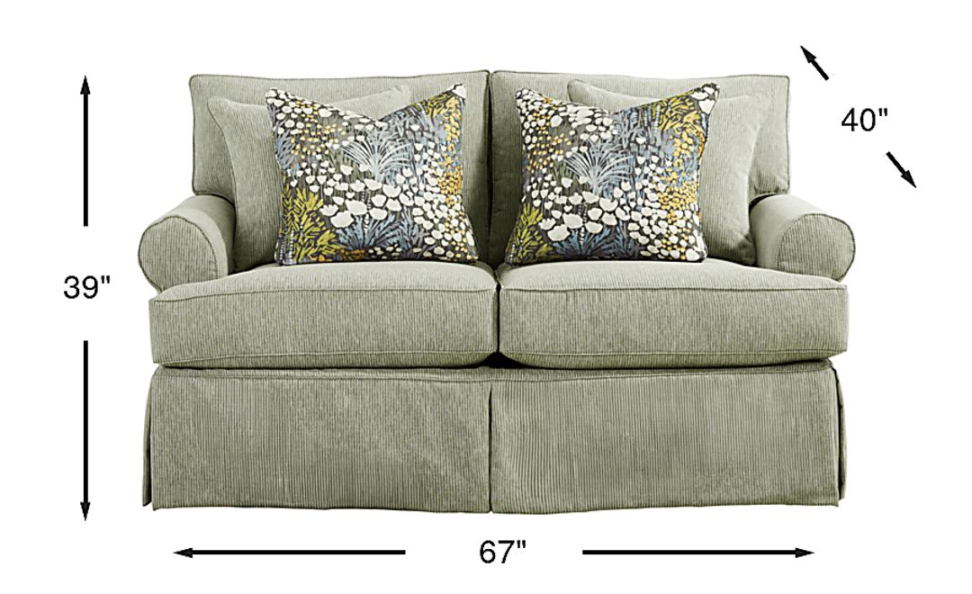 Beachside Walk Loveseat