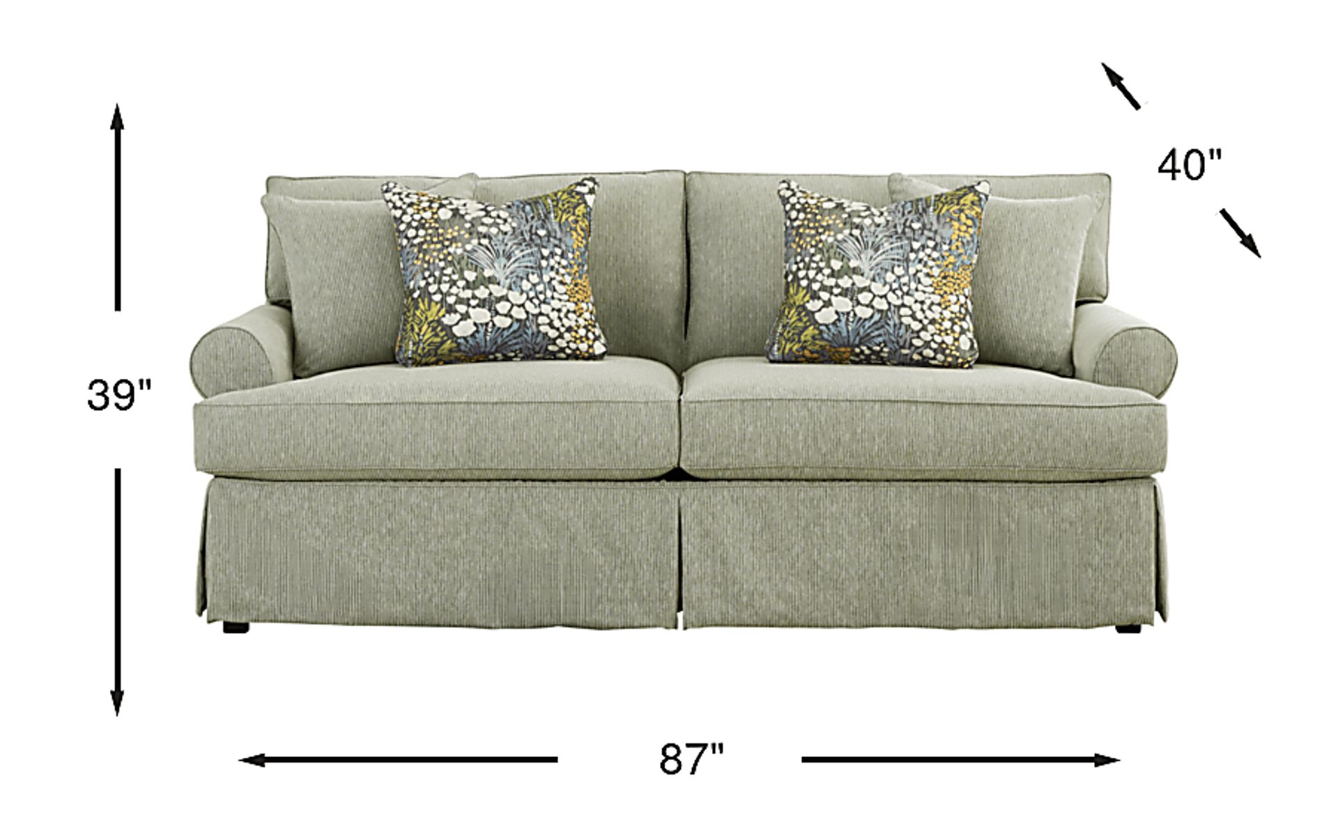 Dimension Image. Please refer to the Dimension Tab on this page for dimension details.