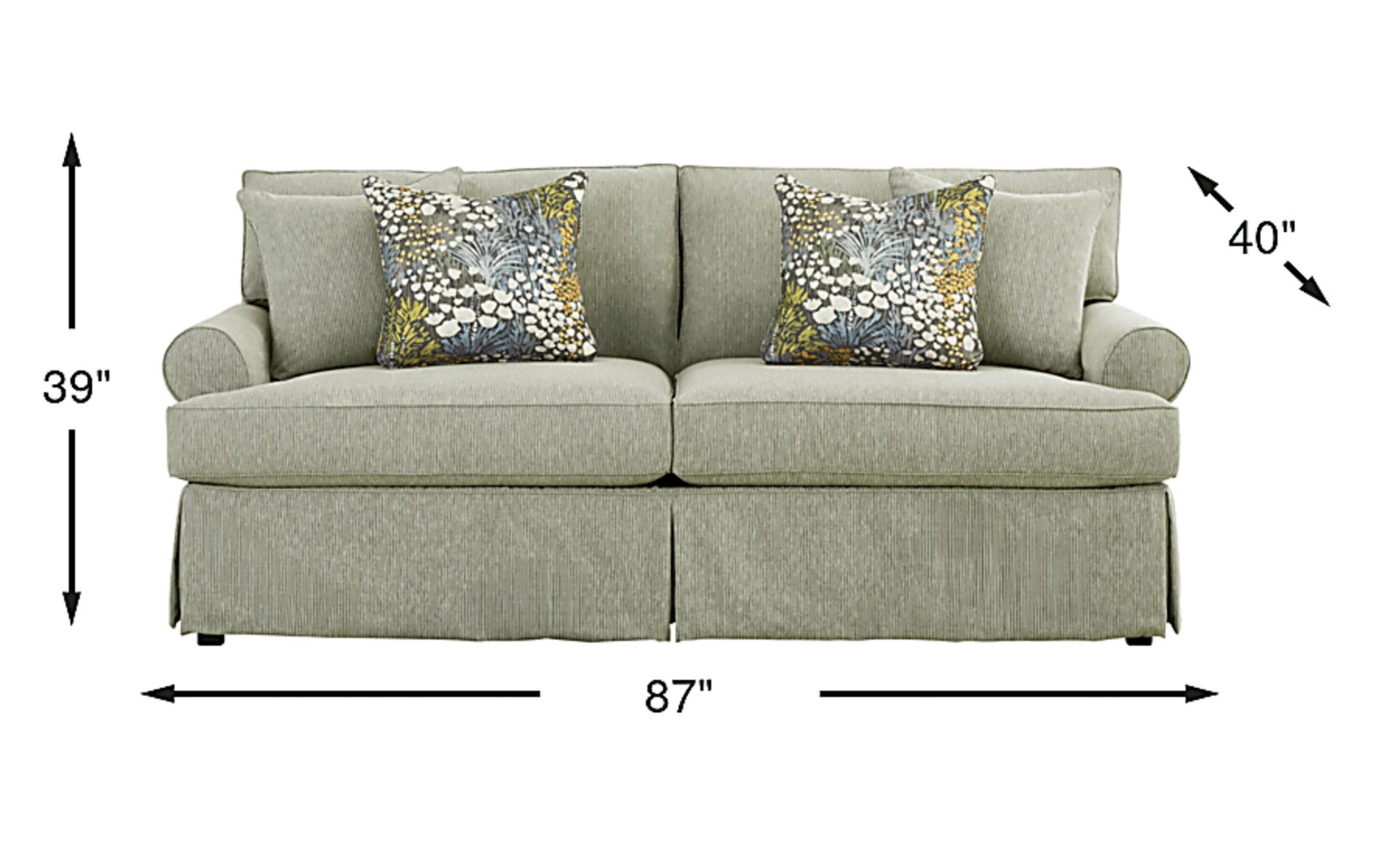 Dimension Image. Please refer to the Dimension Tab on this page for dimension details.