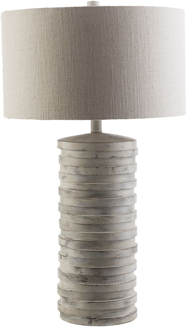 Beachtree Lane Gray Lamp