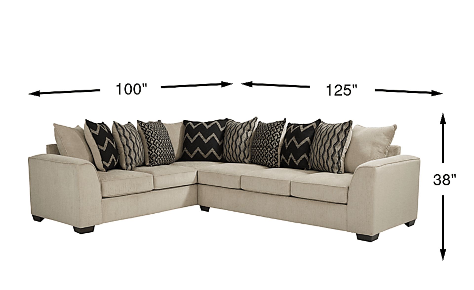 Dimension Image. Please refer to the Dimension Tab on this page for dimension details.