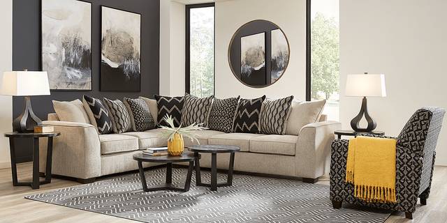 Beacon Ridge Beige 2 Pc Sectional - Thumbnail - Image 2
