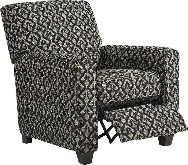 Beacon Ridge Black Accent Pushback Recliner - Thumbnail - Image 2