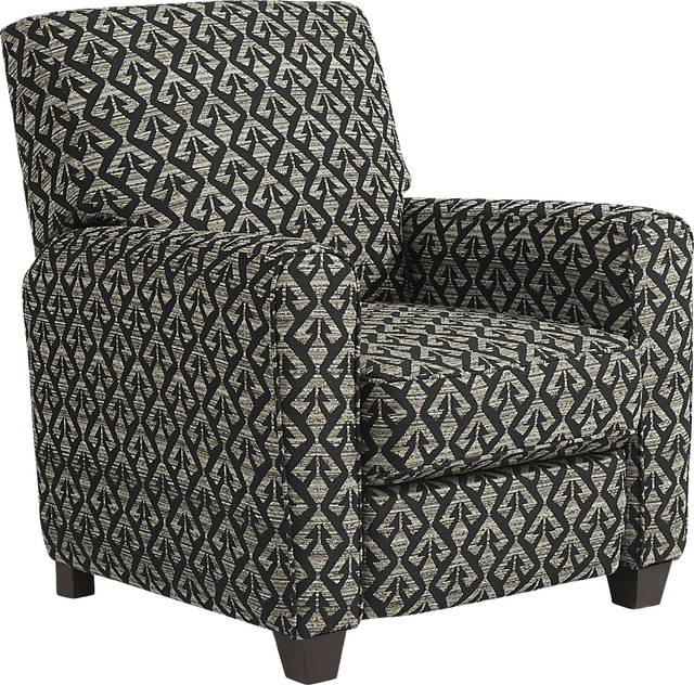 Beacon Ridge Black Accent Pushback Recliner - Thumbnail - Image 1