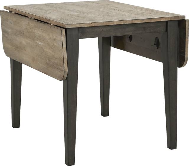 Beacon Street Brown Drop Leaf Dining Table - Thumbnail - Image 4