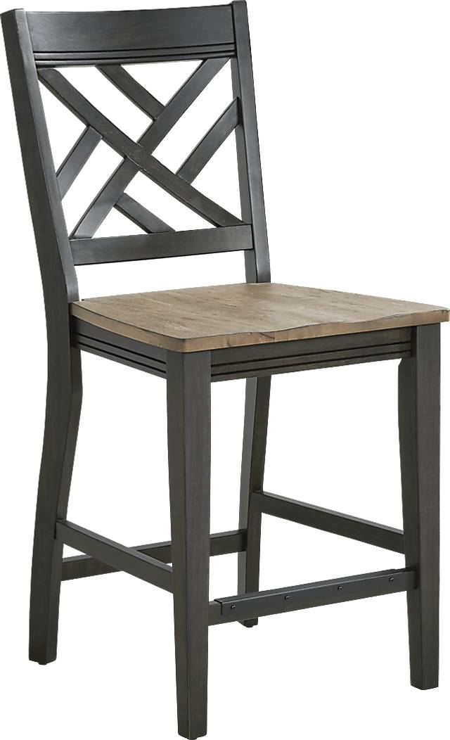 Beacon Street Brown Counter Height Stool - Thumbnail - Image 1