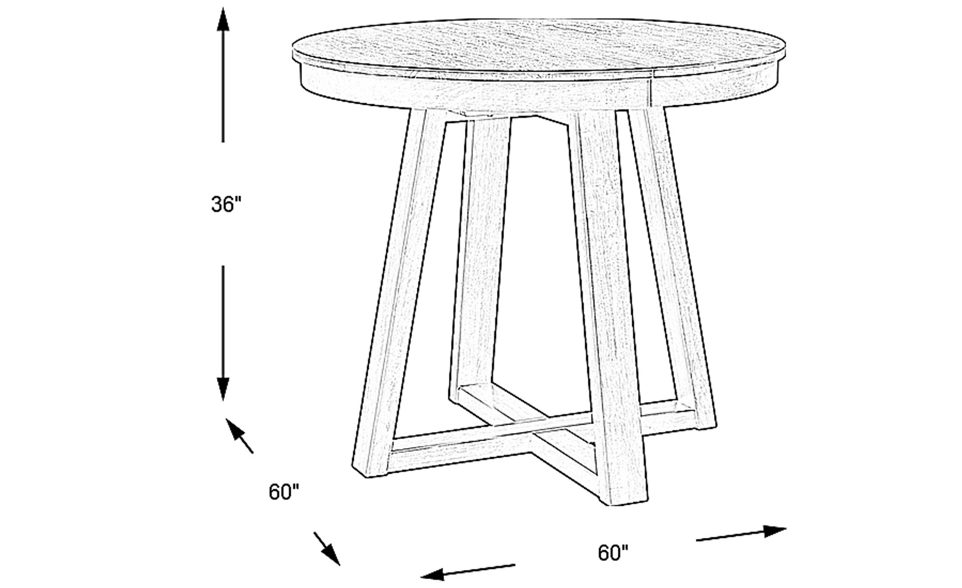 Dimension Image. Please refer to the Dimension Tab on this page for dimension details.