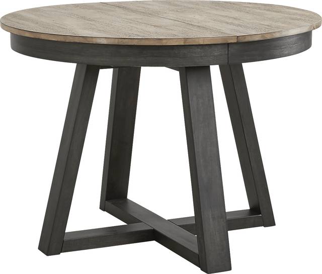 Beacon Street Brown Round Dining Table - Thumbnail - Image 1