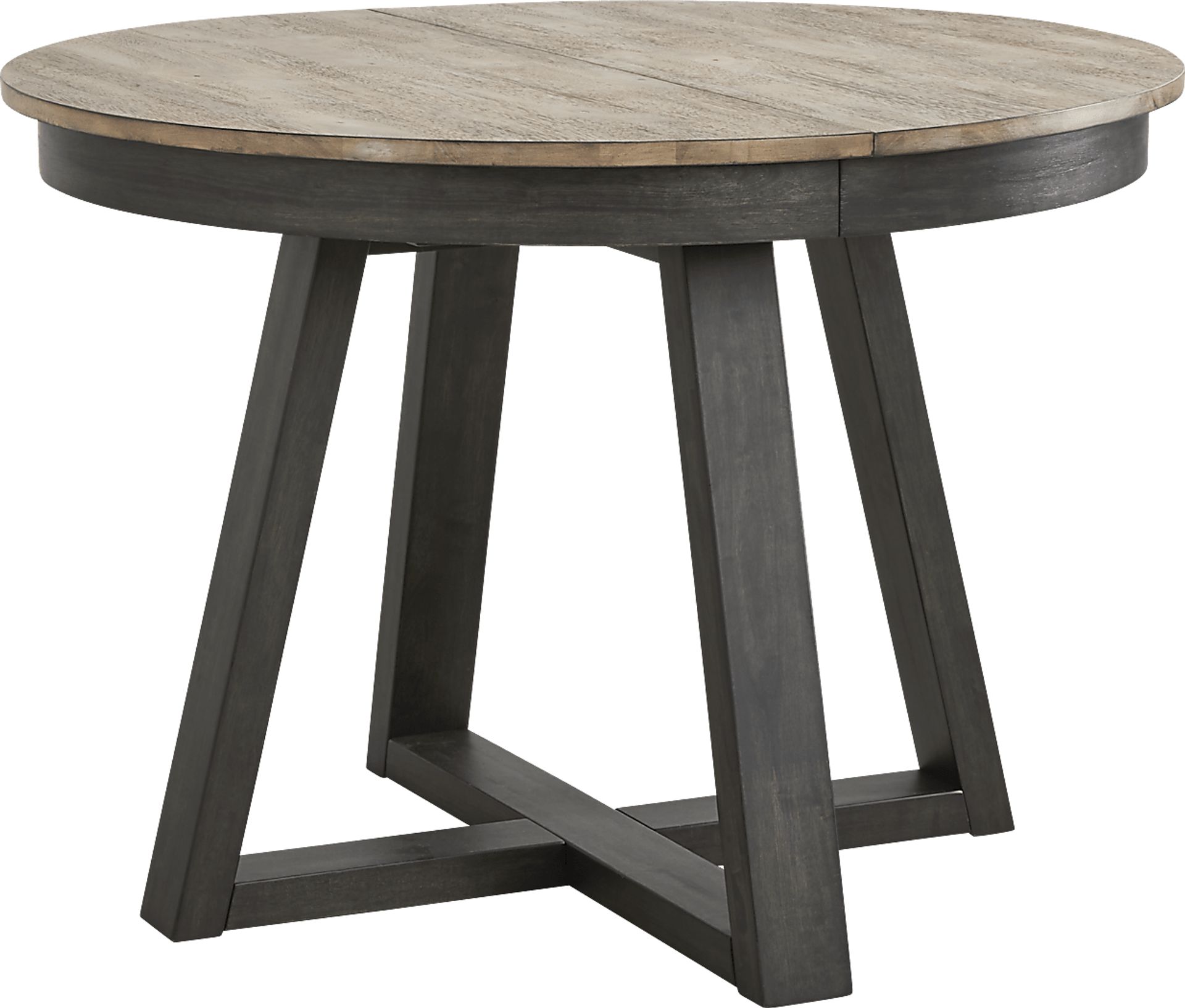 Beacon Street Brown Round Dining Table - Image 1
