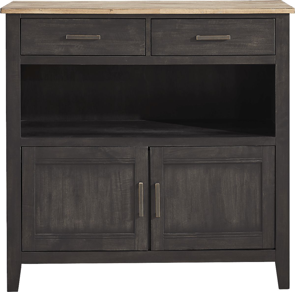 Beacon Street Brown Dark Wood Sideboard | Rooms to Go
