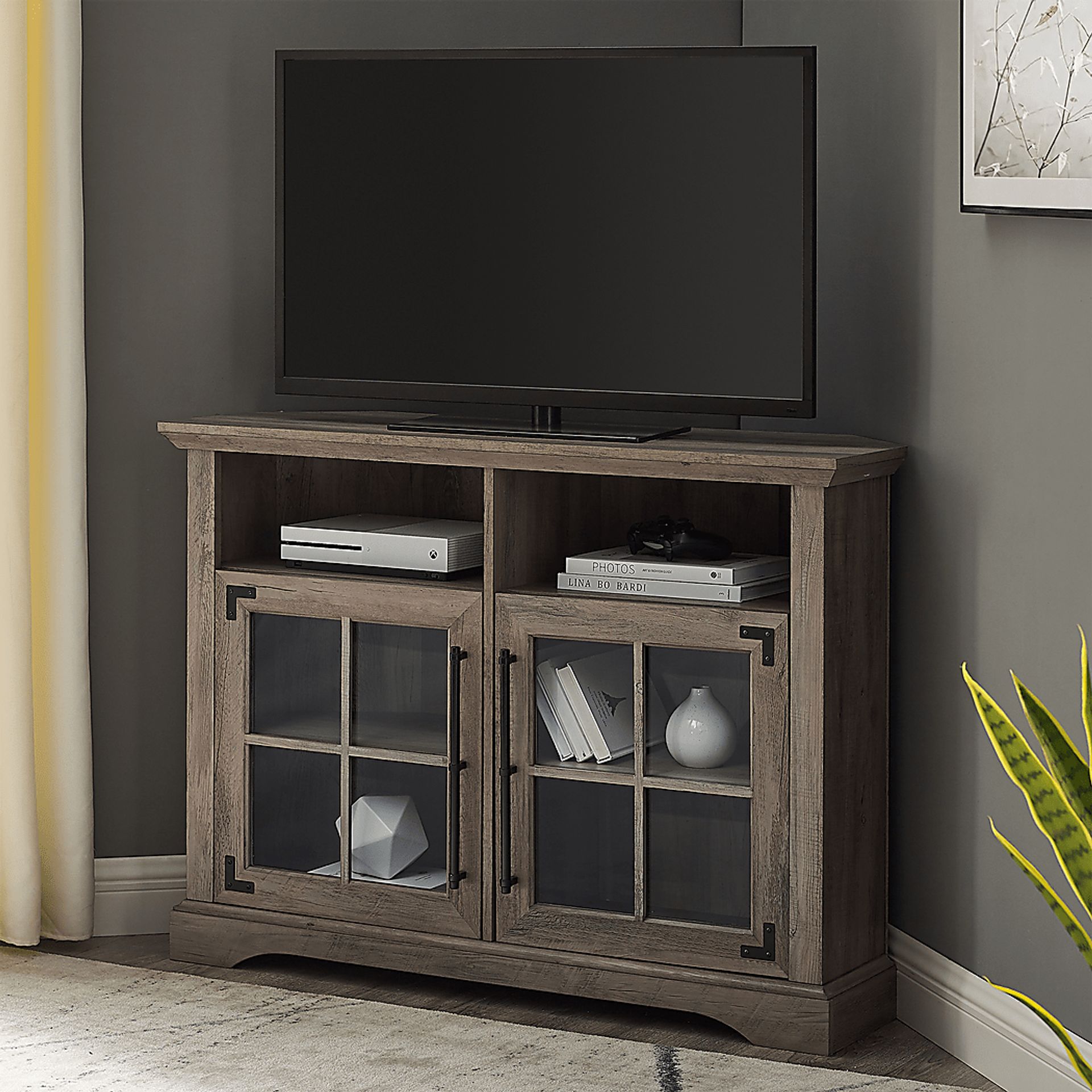 Beaconsdale Gray 44 in. Console - Image 5